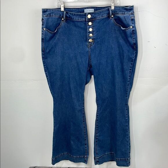 Lane Bryant Flex Magic Waistband Signature Fit Mid-Rise Flare Leg 24S plus size - Picture 1 of 15